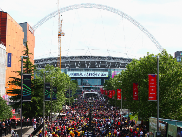 7. Wembley Stadium, London, UK