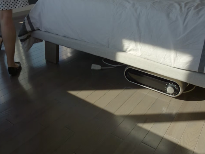 And when winter approaches, its sleek design lets you store it under your bed or other tight spaces.