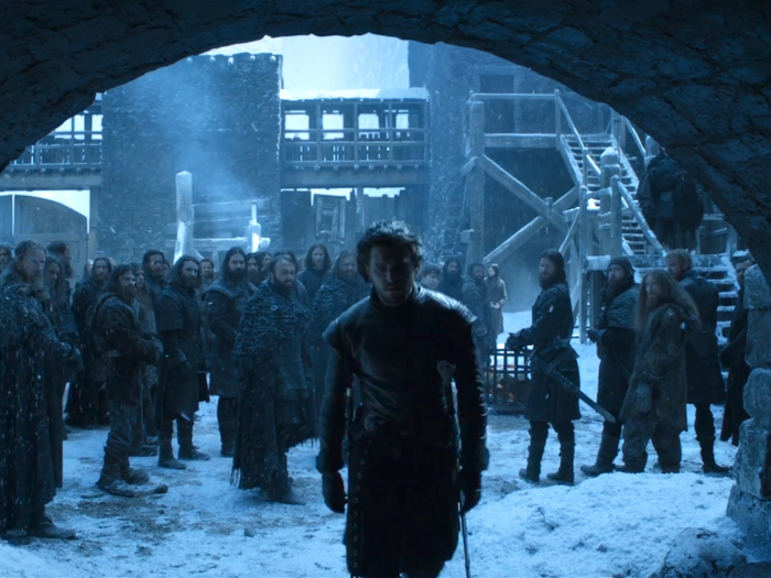 1. Jon Snow exits the Night