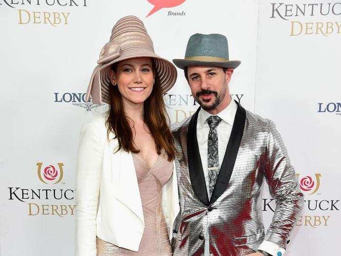 WORST: Chef Johnny Luzzini, pictured here with fellow chef Claire Robinson, showed up in a somewhat strange hat and a too-shiny jacket.