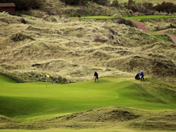 The Royal Portrush Golf Club in County Antrim, Ireland, includes two links courses: Dunluce Links (home to unbelievably rough and testing greens) and the lesser-known Valley Links. Portrush is the only club in Ireland to have hosted The Open Championship.