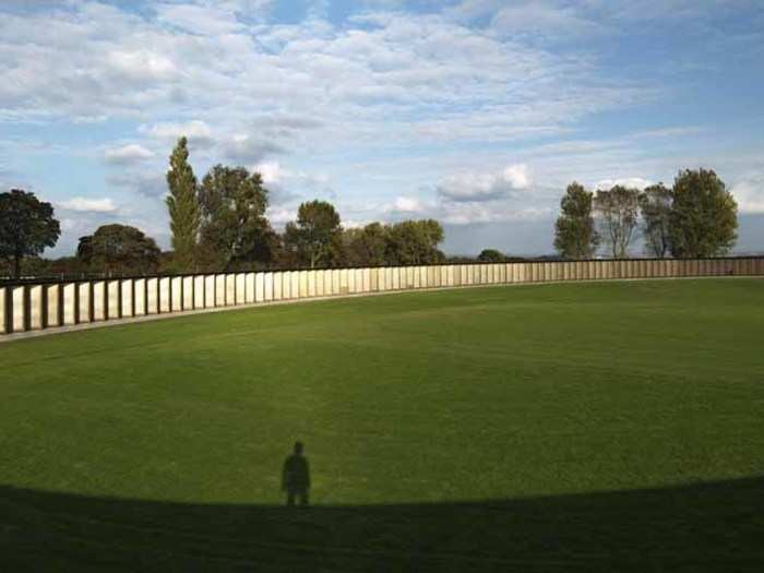 The Ring of Remembrance, International WWI Memorial of Notre-Dame-de-Lorette in Ablain-Saint-Nazaire, France by Agence d