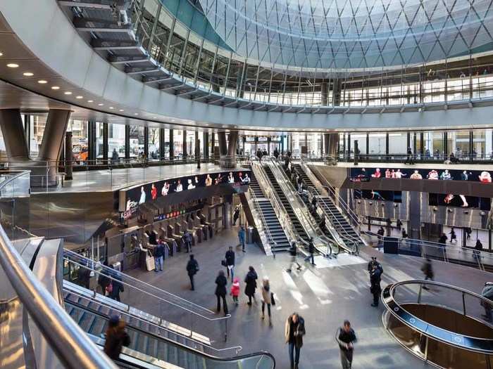 Fulton Center in New York, NY by Grimshaw, HDR and Page Ayres Cowley Architects