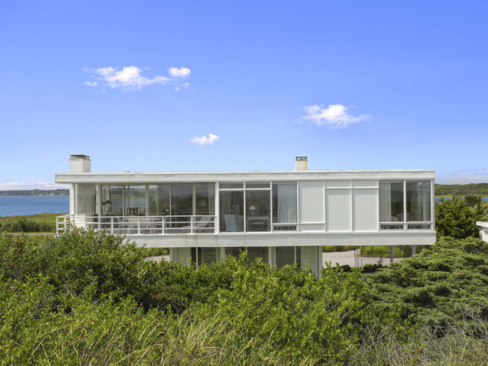 20. At $32 million, the prime draw of this simple beachside home is its proximity to water, Southampton address, and privacy. With a total four acres, and over 260 feet of waterfront, there