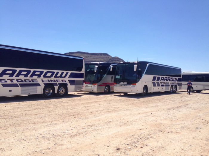 But by about 12:30 pm, we were herded back onto buses and headed back to the hotel.