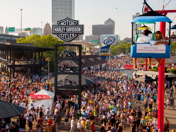 Summerfest, considered to be the world