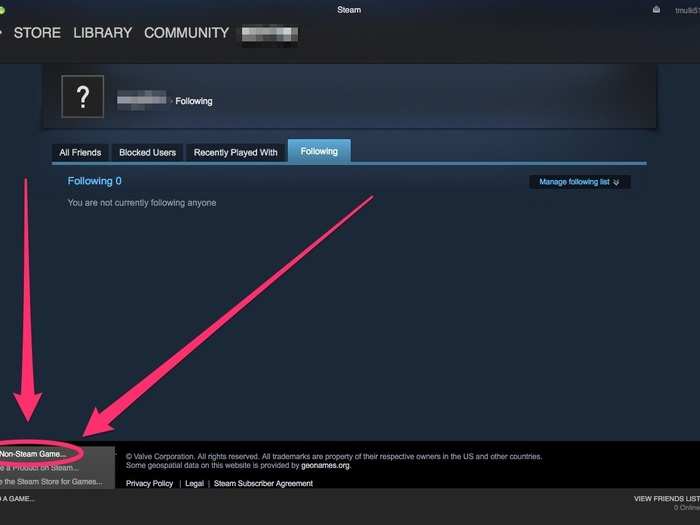 Add non-Steam games to your Steam library.