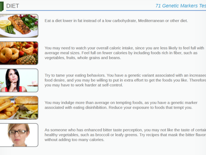 Still, as the report (and several other studies) make clear, my genes aren