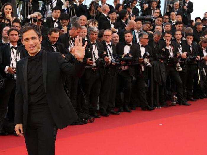 Actor Gael Garcia Bernal was also on hand.