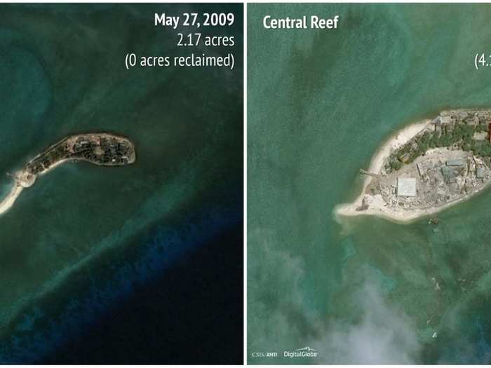 Central Reef: 2009 - 2016