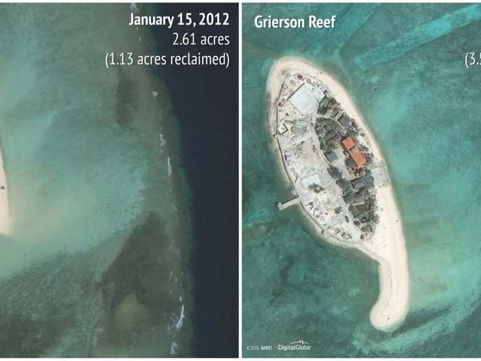 Grierson Reef: 2012 - 2016