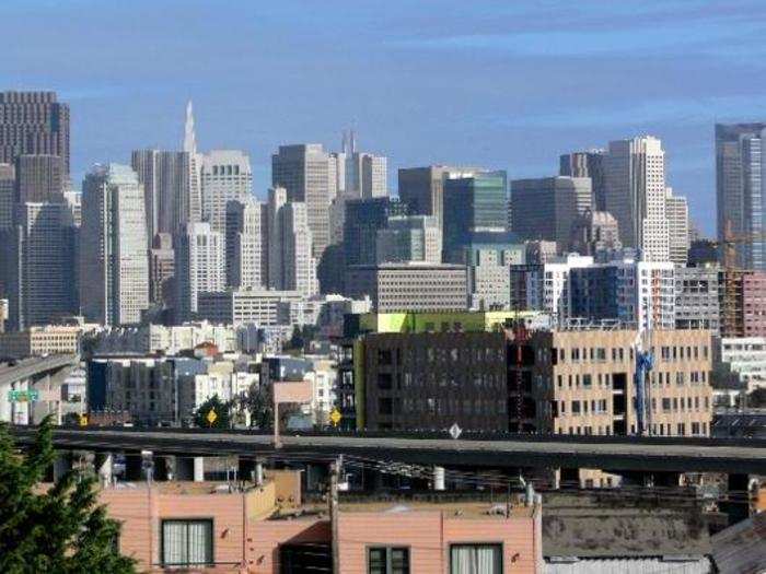 Potrero Hill offers easy access to downtown San Francisco — plus, it