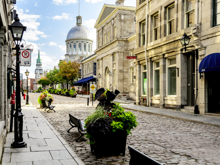 23. Montreal, Canada — This city is one of five Canadian cities that made the overall rankings. The French-speaking city has established itself as a centre of commerce, finance, and technology.