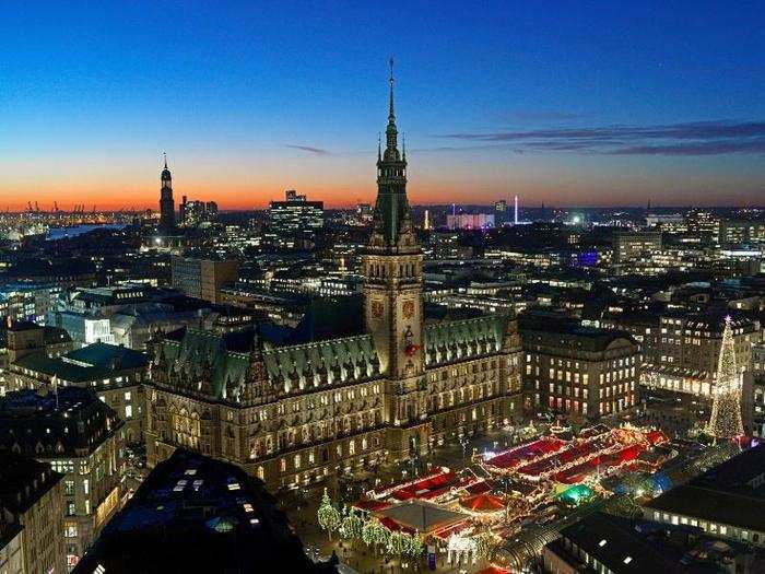 18. Hamburg, Germany — The major port city in northern Germany is the second largest of its kind in the country. It has become a centre for media and industry and is home to the world