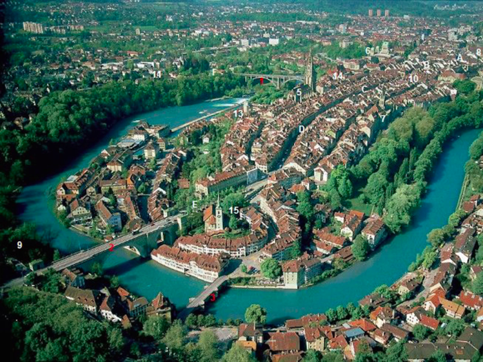 14. Bern, Switzerland — The city is considered by Mercer to be the second safest in the world. It