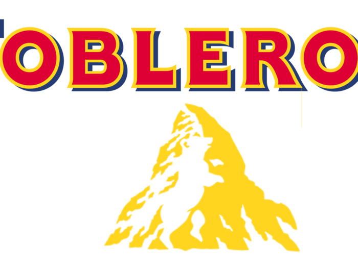 Toblerone — See the dancing bear in the mountain? The design is a tribute to the Swiss town where the chocolate was developed: Bern, known as "The City of the Bears."