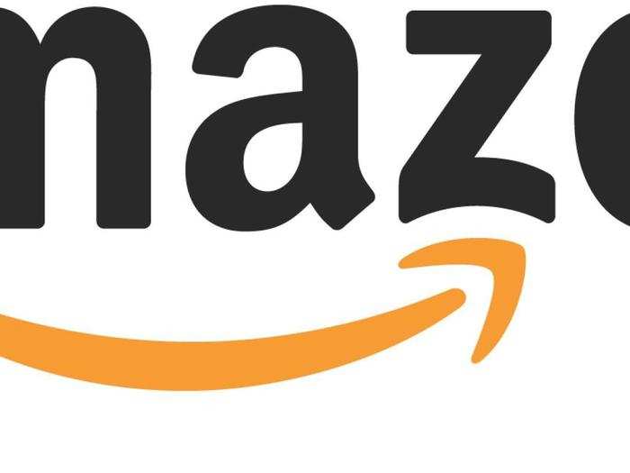 Amazon — The arrow in the Amazon logo points from A to Z, referring to all that is available on Amazon.com, and it doubles as a satisfied smile (with a dimple.)