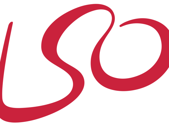 LSO — The London Symphony Orchestra logo is not only an acronym, but also looks like an abstract conductor.