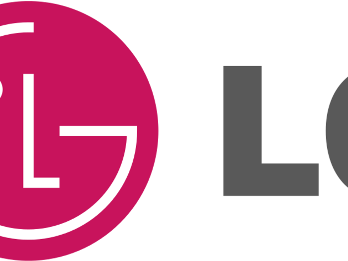 LG — The electronics company managed to create a winky face out of 