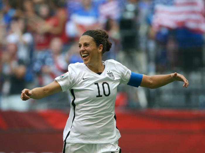 25. Carli Lloyd