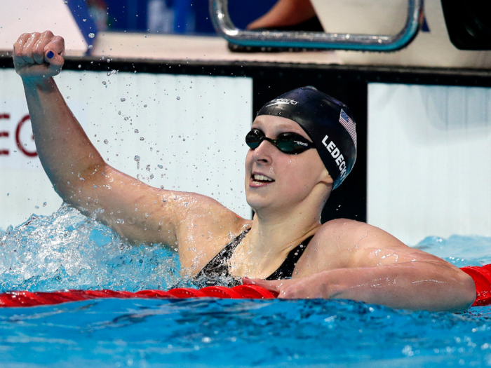 2. Katie Ledecky