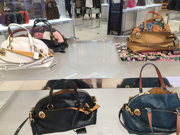 From Coach bags to Kate Spade to Louis Vuitton to high-end makeup, it