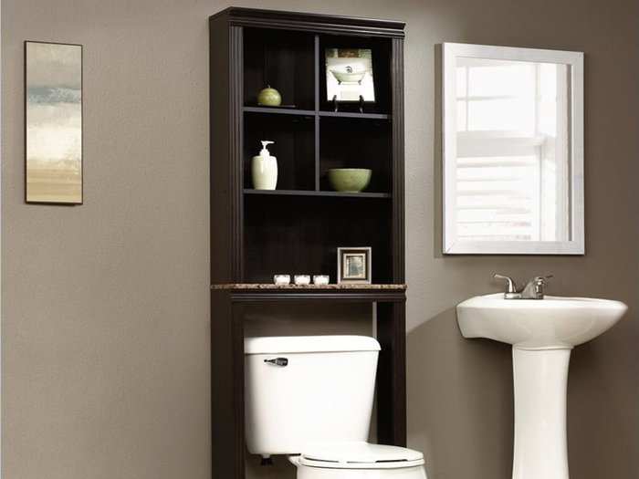 Most bathrooms are lacking in the storage department. A bathroom organizer (or  étagère, if you