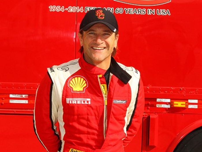 He has been known to compete in the Ferrari Challenge race.