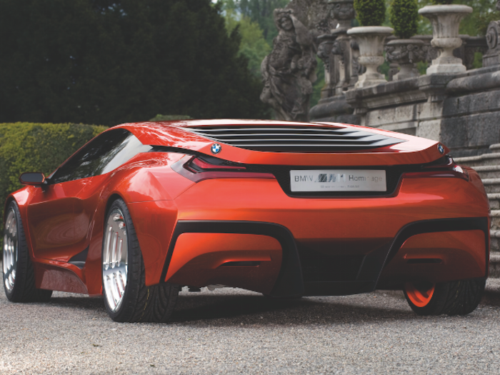 The BMW M1 Hommage from 2008 was the first car from BMW to actually be labeled an official Hommage vehicle.