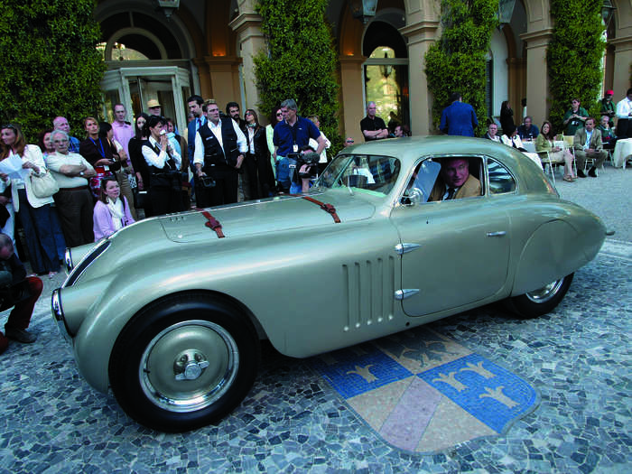 The original BMW 328 Mille Miglia Coupé Touring won the Mille Miglia in 1940.