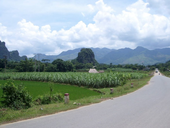 The views were breathtaking when we finally hit the open road. There was lush, green vegetation as far as the eye could see.