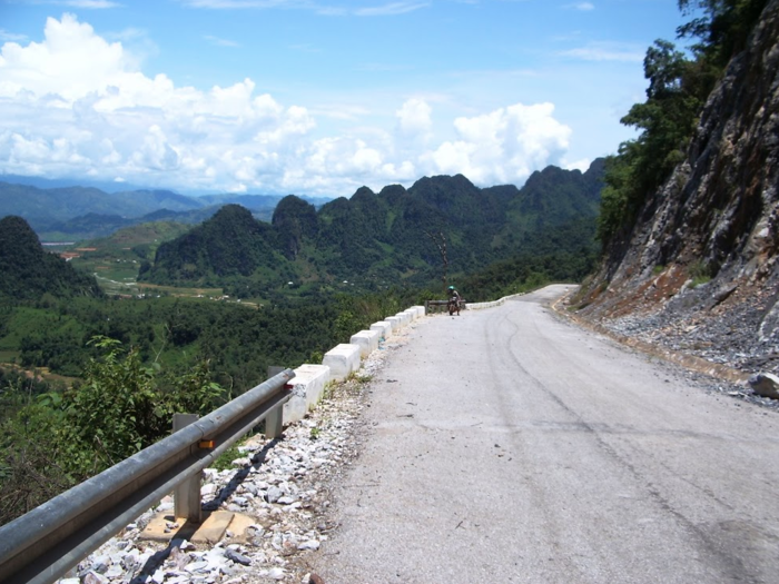 One of the things that I noticed almost immediately was just how narrow the roads were. There was very little room for error, especially if a truck was coming around the bend.