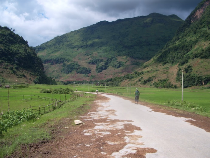 Since it was August in Vietnam it was rainy season, and that meant a storm could creep up at any time.