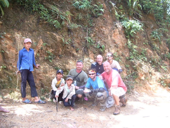 For the most part all of the locals were friendly. Along the way they would wave and even run along side us as we rode.