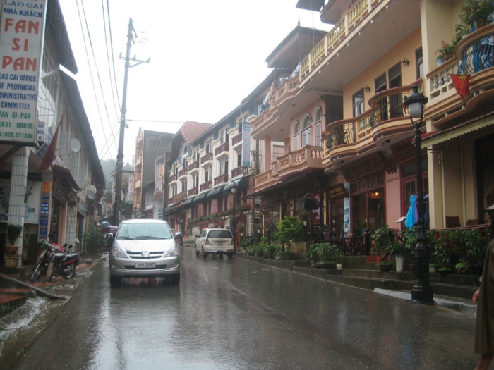 Sapa was the only city that was a tourist destination on our trip. It