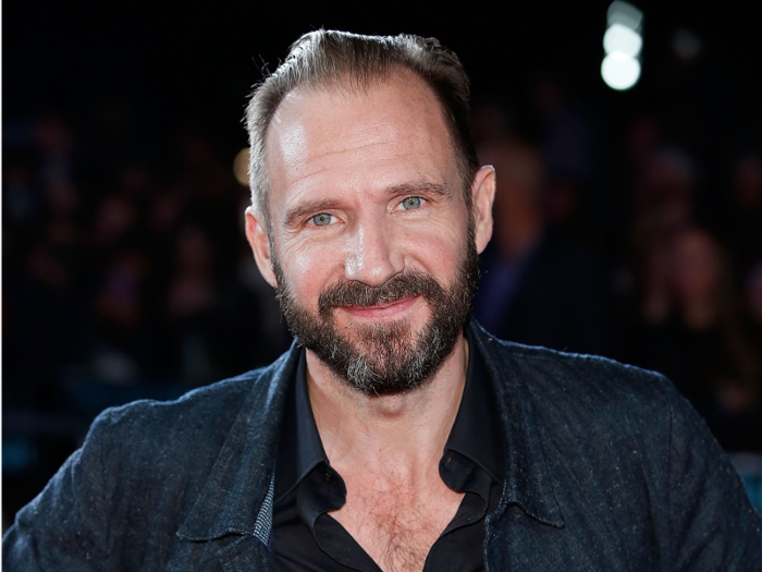 The man behind the pharaoh was British actor Ralph Fiennes — famous for his role in "Harry Potter" as Voldemort and many other films.