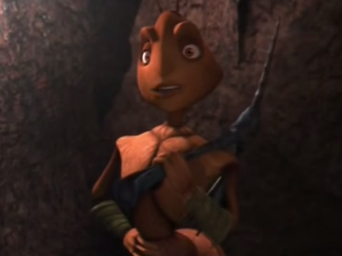 A small side character in "Antz" was Azteca, one of the worker ants who knew Z.