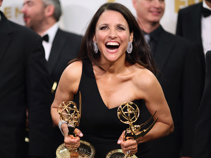 ... Julia Louis-Dreyfus! People know her best for her role on "Seinfeld," and these days she