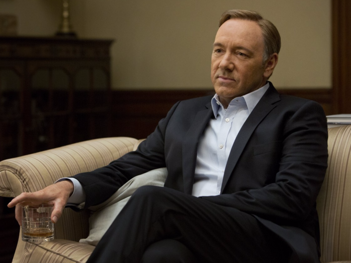 That was Kevin Spacey, who now stars on Netflix