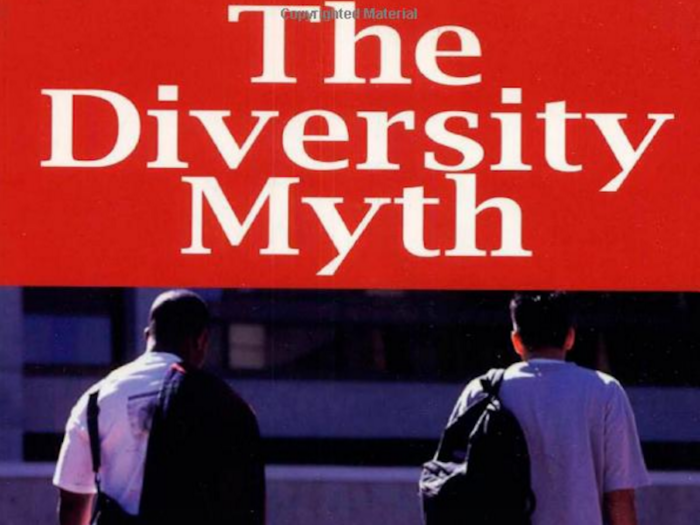 Never afraid to share controversial opinions, in 1999, Thiel and his buddy David Sacks wrote a book called "The Diversity Myth" in which they argued that colleges were bowing to political correctness,  dumbing down their admissions policies and silencing intellectual dissent in the "name of diversity."