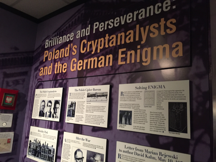 Contrary to what you may have seen in the film "The Imitation Game," it was first broken by the Polish Cipher Bureau in the 1930s, not Alan Turing.