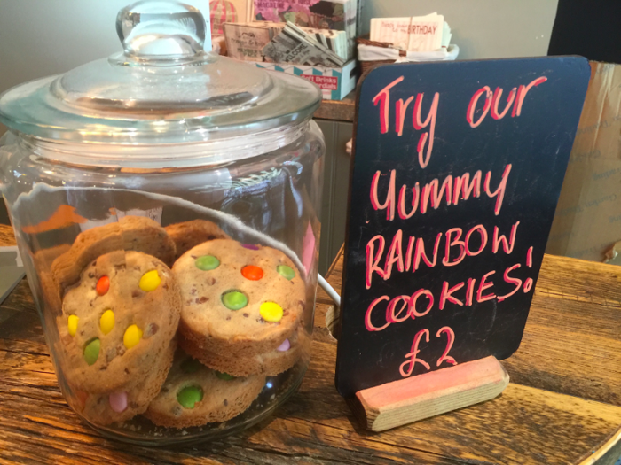 However, she says that the rainbow cookies are still the best-sellers.