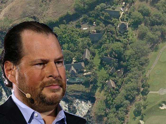 Salesforce CEO Marc Benioff loves all things Hawaii. He wears Hawaiian shirts to work and even named his dog "Koa," after a type of Hawaiian tree. He also owns a 5-acre estate on the Big Island, which he purchased for $12.5 million in 2000.