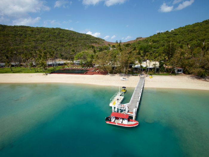 Stay on the waters of the Great Barrier Reef at Australia