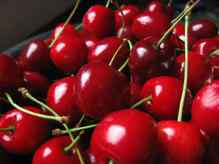 Cherries are one of the few natural foods that contain melatonin, the hormone that regulates your body