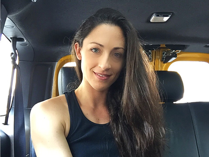 By 12:30, Kara was in a cab, headed to a casting. For some shoots, publications or brands request to work with Kara directly, but for others, the fitness model has to audition.