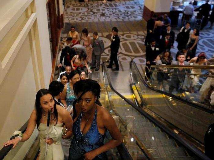 Precious went to prom with her best friend Maddy Wilson.