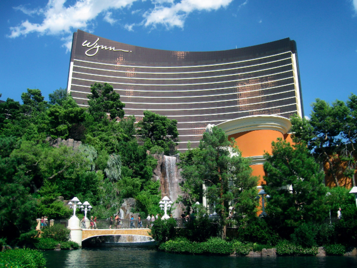 10. Wynn Resort, Las Vegas — $3.3 billion (£2.25 billion). The Wynn is considered one of the best hotels in the world, with 5 star ratings from AAA, Mobil, Michelin and just about any other ranking agency you can think of. It was also the first high-rise to have automated window-cleaning.