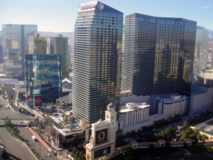 8. The Cosmopolitan, Las Vegas — $4.1 billion (£2.8 billion). The most expensive American casino resort on the list, the two Cosmopolitan towers house 3,000 rooms as well as the Marquee Nightclub & Dayclub, which was at one point the top-grossing nightclub in the US.