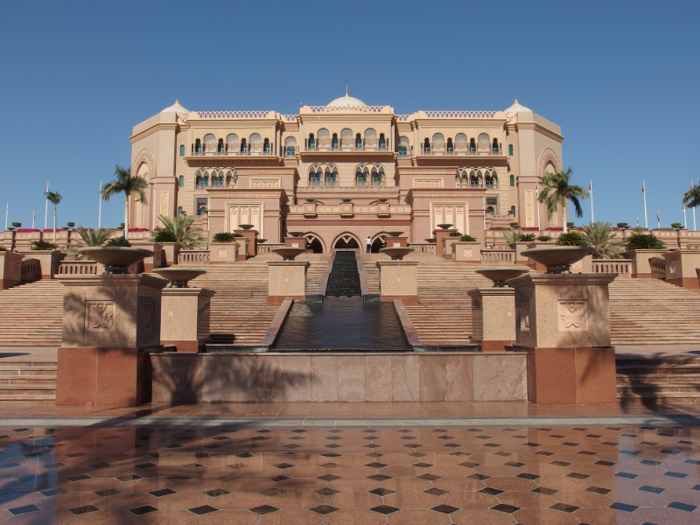 5. Emirates Palace, Abu Dhabi — $6 billion (£4.1 billion). The most expensive luxury hotel ever constructed, the Emirates Palace opened in 2006 in a bid to show off Arabian culture to the whole world. It